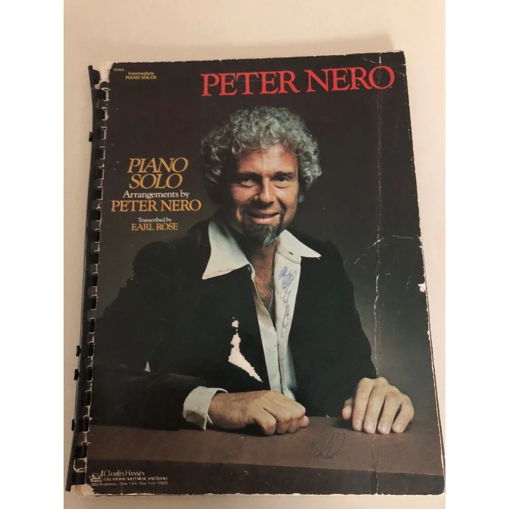 Theme from Love Story, Peter Nero & Earl Rose 1974 Vintage Book